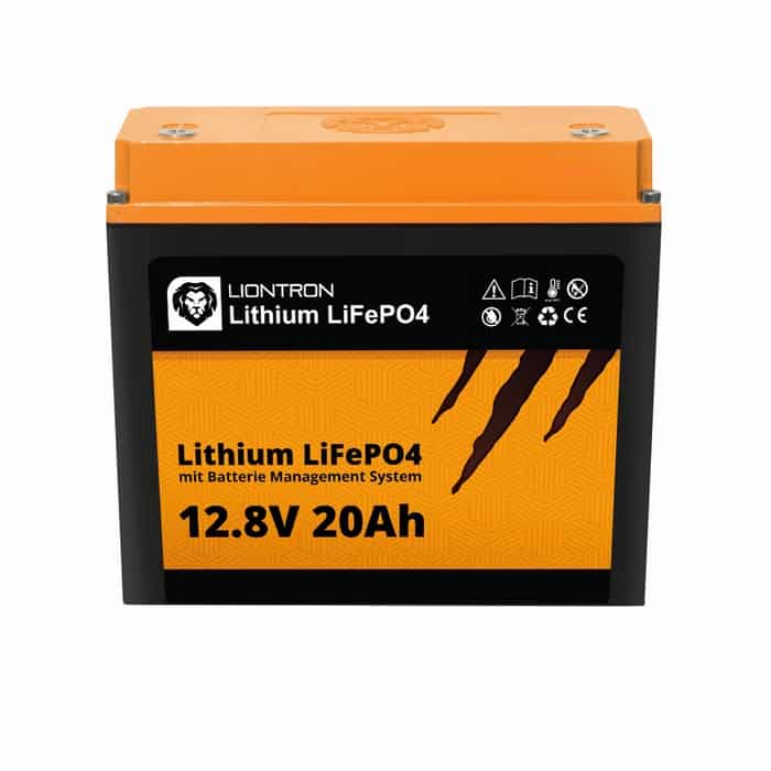 LionTron Lithium LifePO4 Accu 12,8 Volt 20Ah 256Wh Top Merken Winkel